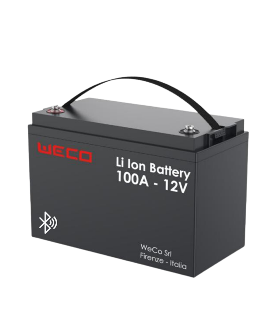Battery 12 V-100 Ah Battery Weco Li ion battery